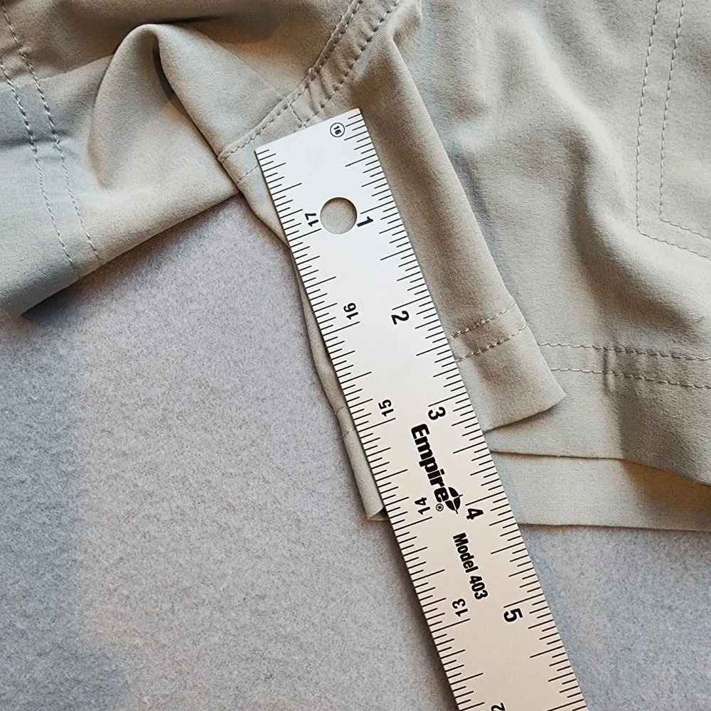 Patagonia Women's Hiking Trail Shorts Beige Outdoor Nylon Spandex Size 2